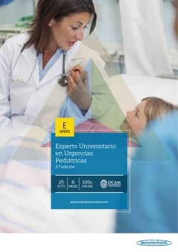 Imagen de la Obra: Experto Universitario en Urgencias Pediátricas Experto Universitario en Urgencias Pediátricas