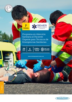 Imagen de la Obra: Experto en Atención Sanitaria al Paciente Urgente para Técnicos de Emergencias Sanitarias de la SEMES Experto en Atención Sanitaria al Paciente Urgente para Técnicos de Emergencias Sanitarias de la SEMES