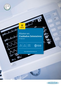 Imagen de la Obra: Máster en Cuidados Intensivos Máster en Cuidados Intensivos